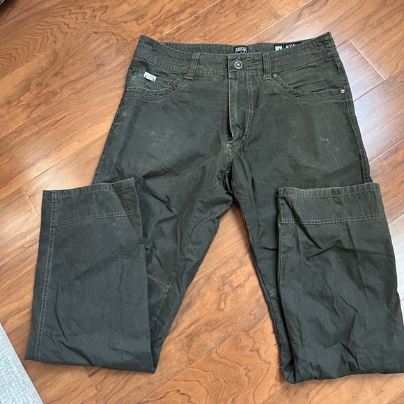 EUC KUHL 33x32 Revolvr Dark Olive Pants - Picture 1 of 8